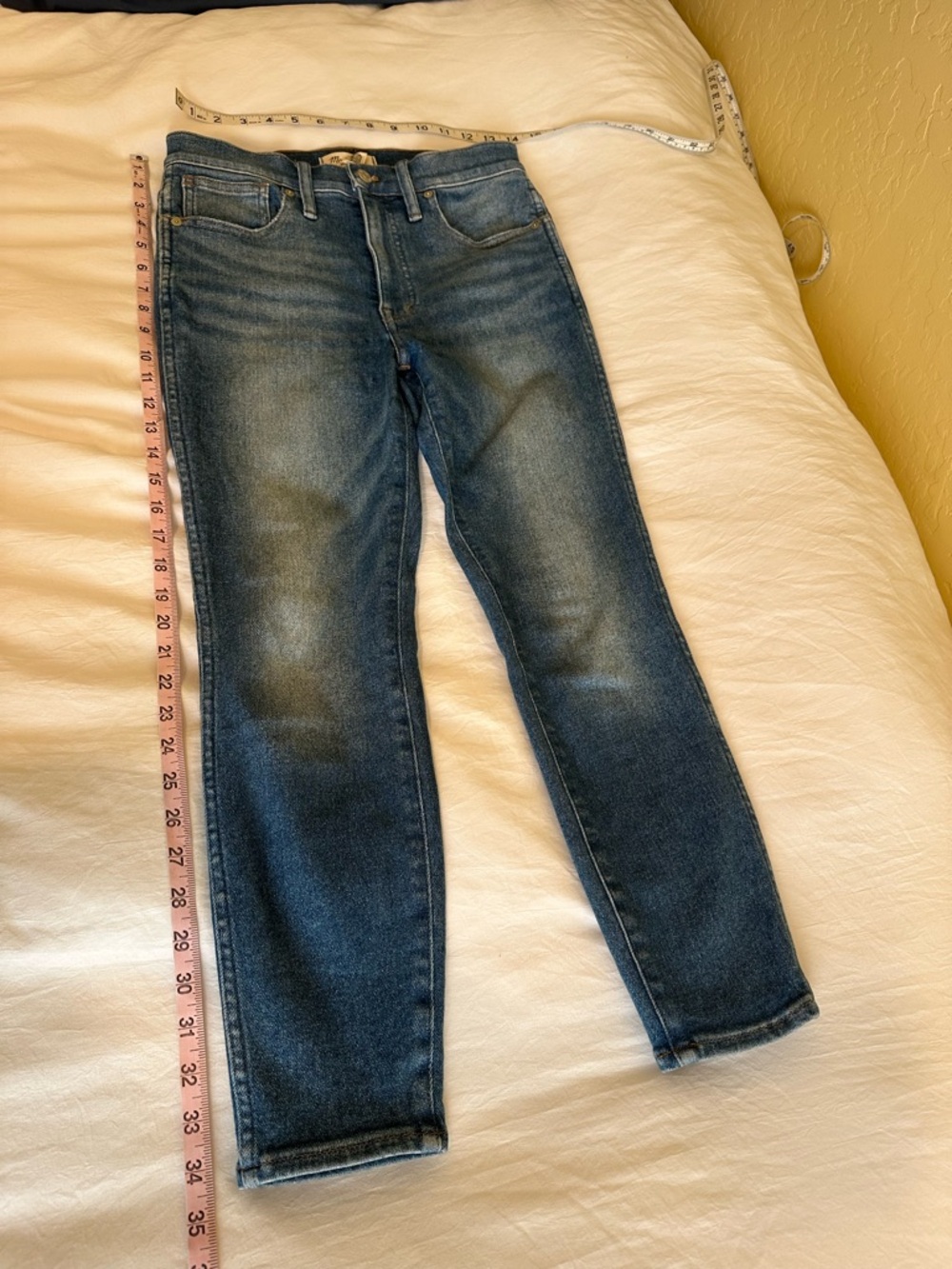Madewell 10” High-Rise Skinny Cropped Jeans - Size 27P